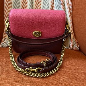 Coach Pink 2 toned purse
